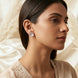 Blush Flower Earring