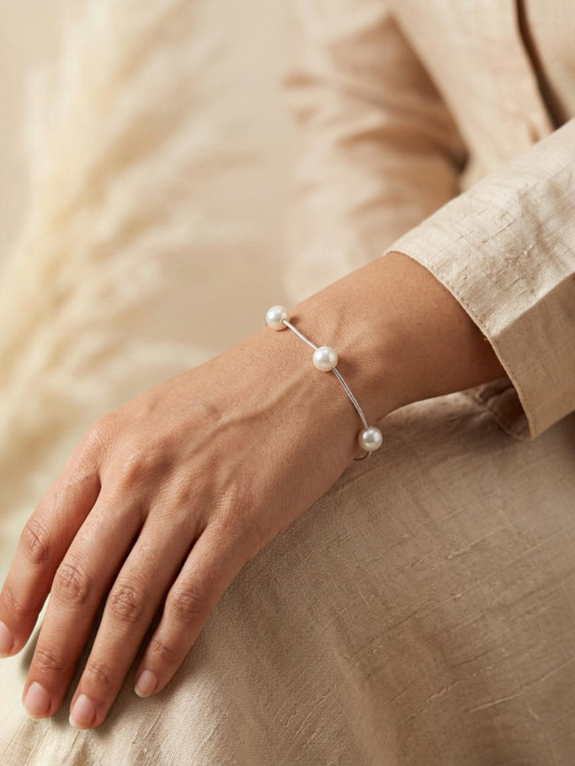 Pearl Tide Adjustable Bracelet
