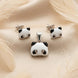 Panda Joy Pendant Earring Set
