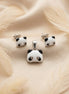 Panda Joy Pendant Earring Set