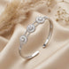 Regal Blossom Crystal Kada and Ring Set