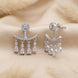 Silver Shower Earrings