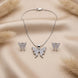 Winged Grace Pendant and Earring Set