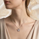 Winged Grace Pendant and Earring Set