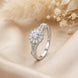 Regal Blossom Crystal Kada and Ring Set