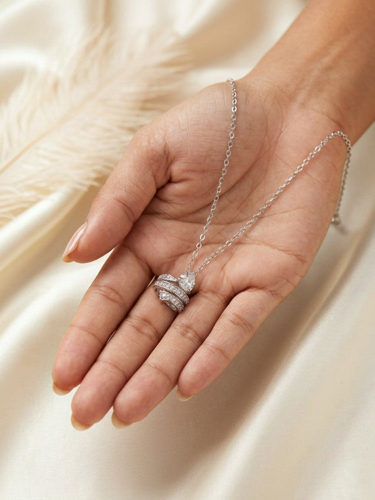 Twilight Spark Pendant and Chain