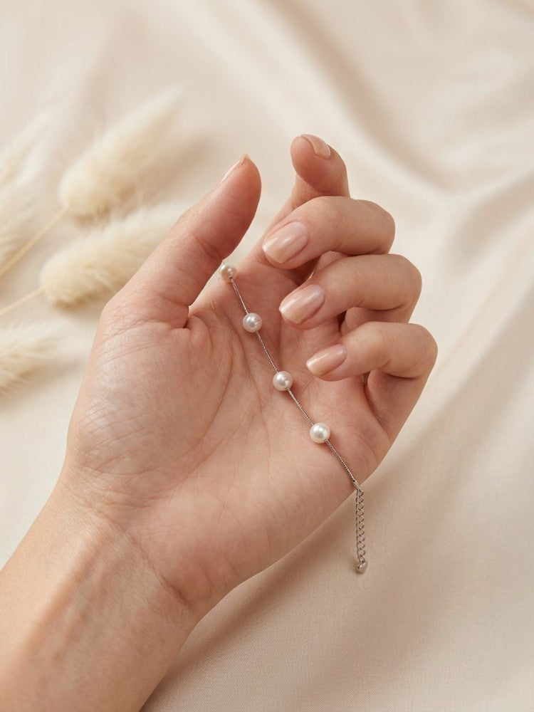 Pearl Tide Adjustable Bracelet