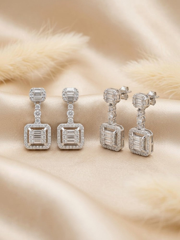 Celestial Crystal Drop Earring