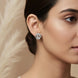 Mint Rose Studs