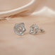 Mint Rose Studs