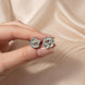 Mint Rose Studs