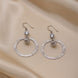 Celina Silver drop Hooks
