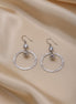 Celina Silver drop Hooks