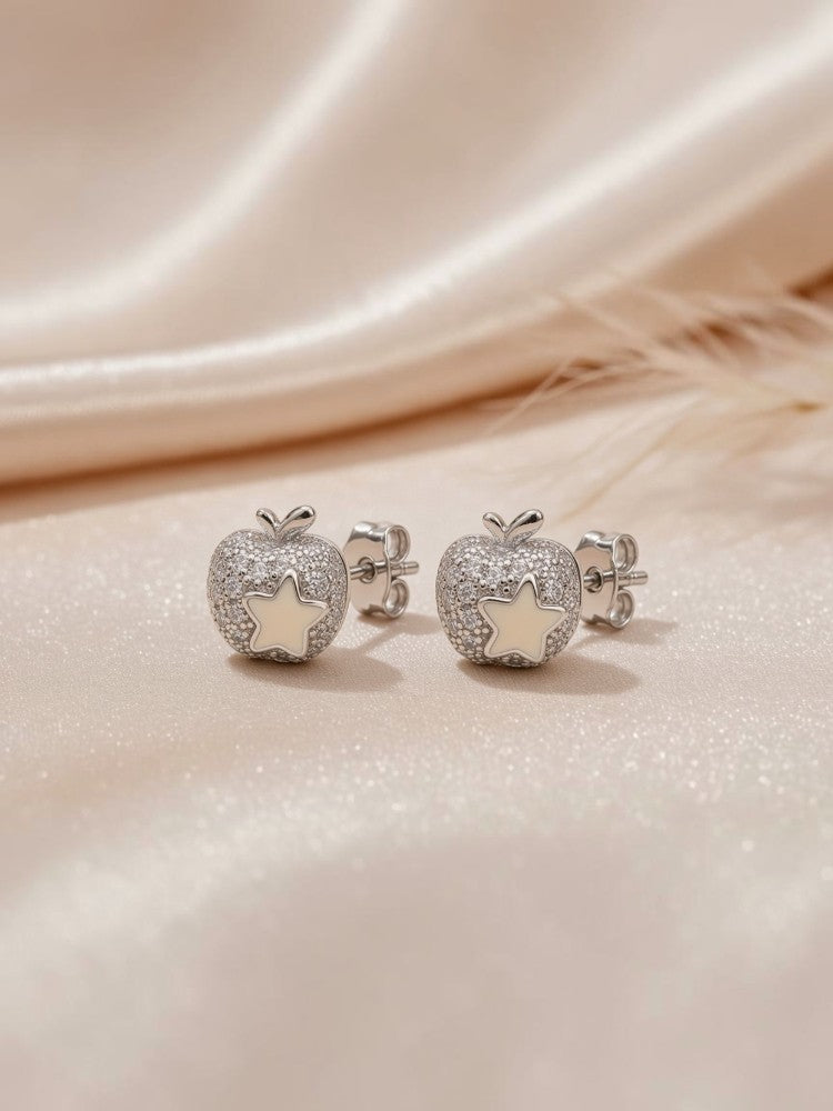 Twinkle apple studs