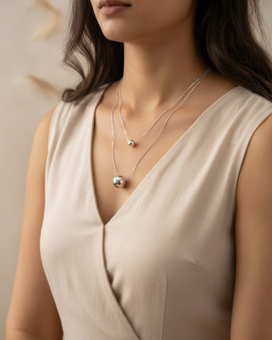 Metal lustre Duo Drop
