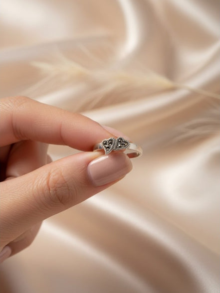 Dual Hearts Toe Ring
