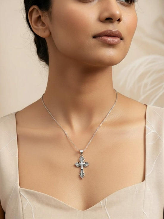 Grace within cross Pendant