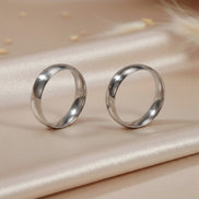Classic Silver Curve Ring