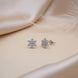 Snowflake studs