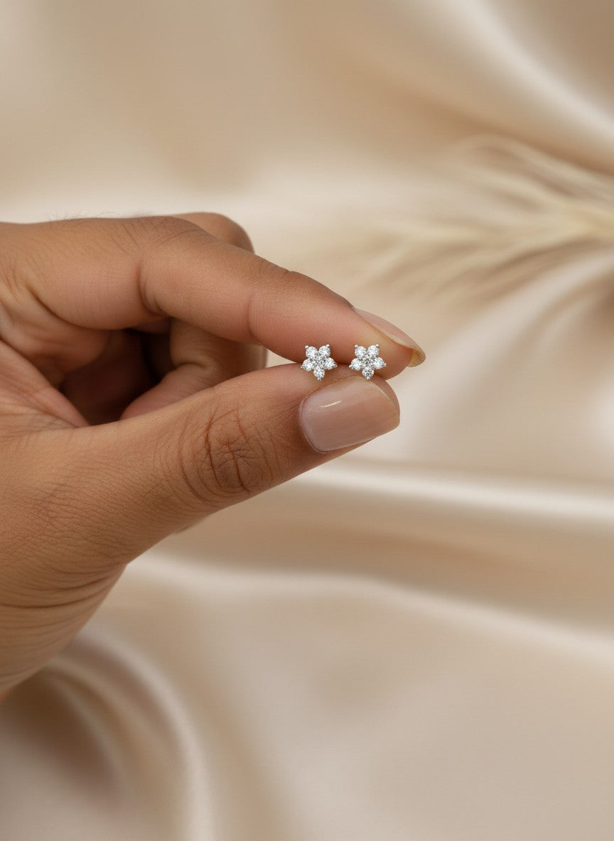Aurelia Flower Studs
