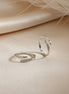 Stoned Loop Adjustable ring