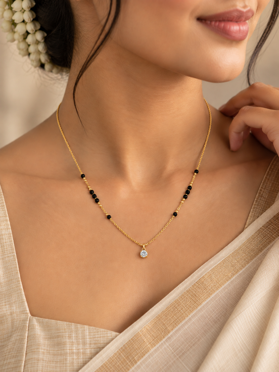 Bhoomivar Sumangali | 9K Gold & Diamond Mangalsutra
