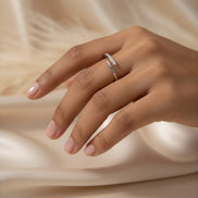 Stoned Loop Adjustable ring