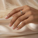 Stoned Loop Adjustable ring