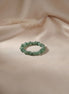 Nature glow green quartz bracelet