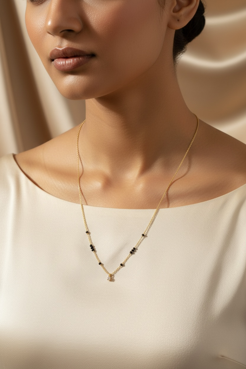 Bhoomivar Sumangali | 9K Gold & Diamond Mangalsutra