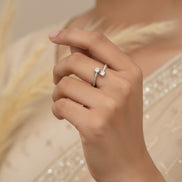 Twist and Twin Adjustable ring