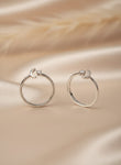 Moonlit spark Adjustable ring