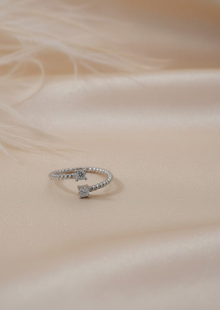 Twist and Twin Adjustable ring