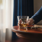 Majestic Silver Tusker Whiskey Glass