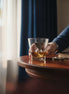 Majestic Silver Tusker Whiskey Glass