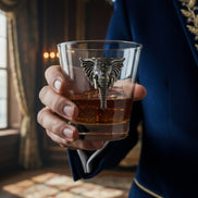 Majestic Silver Tusker Whiskey Glass