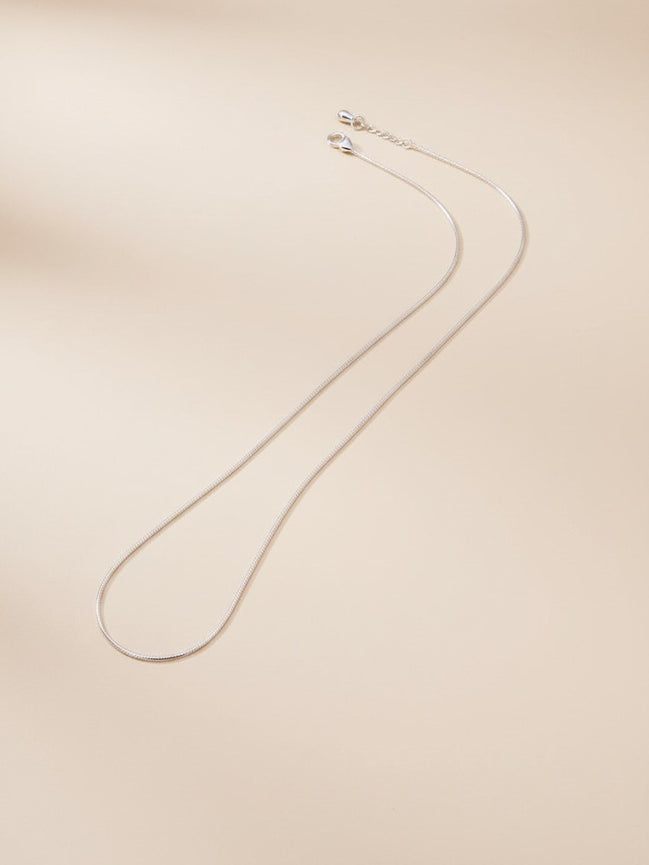 Serene 925 Silver Neckchain (Adjustable)