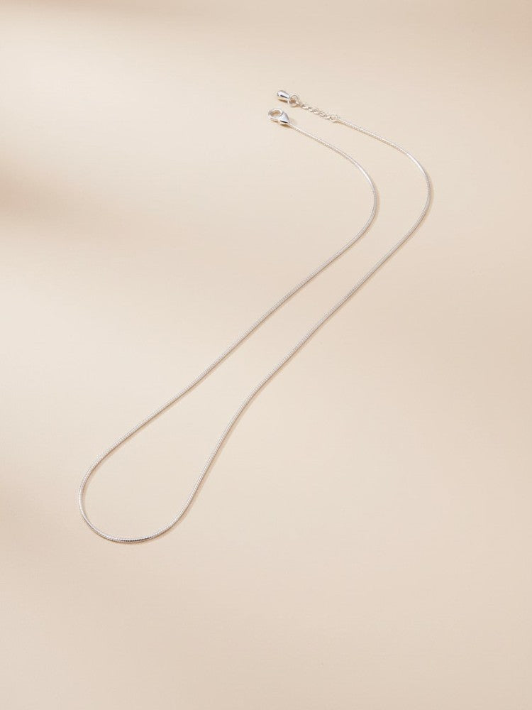 Serene 925 Silver Neckchain (Adjustable)
