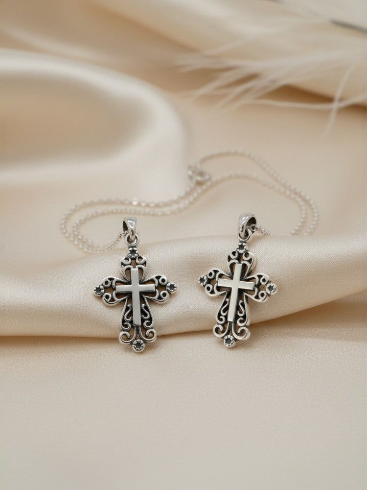 Grace within cross Pendant