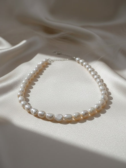 Timeless sea pearl glow chain