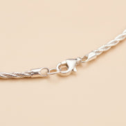 Shimmer Twist Collar Necklace