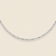 Shimmer Twist Collar Necklace