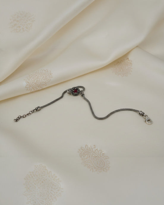 Bhoomivar Royal Vintage crimpson Anklet