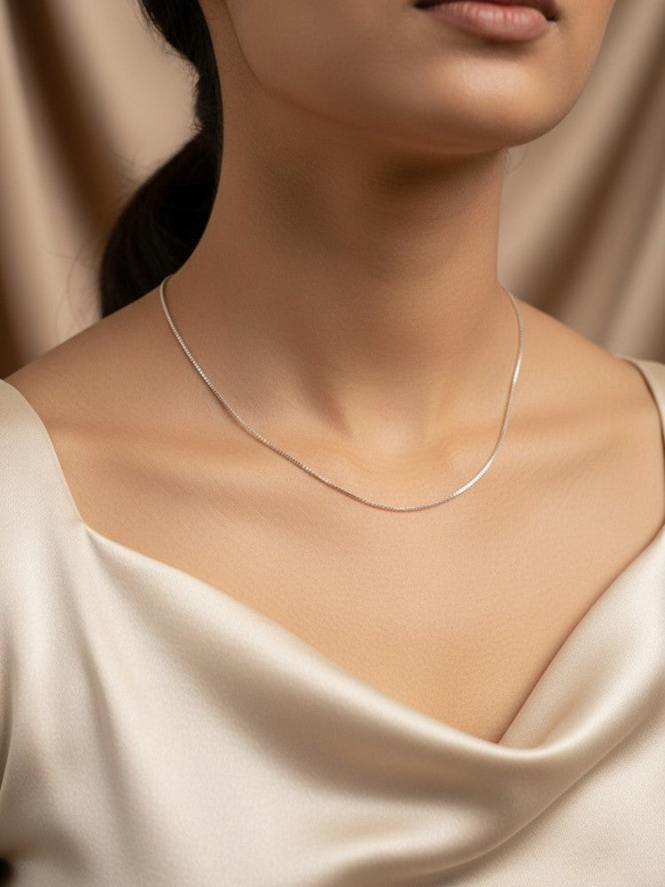 Silver Thread Neckchain