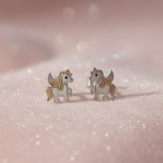 Blush Unicorn Earring
