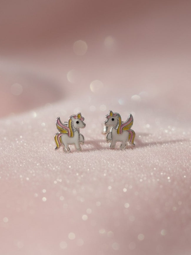 Blush Unicorn Earring