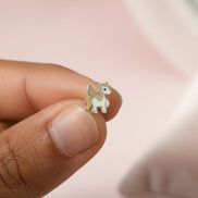 Blush Unicorn Earring