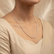 Eterna slim snake chain